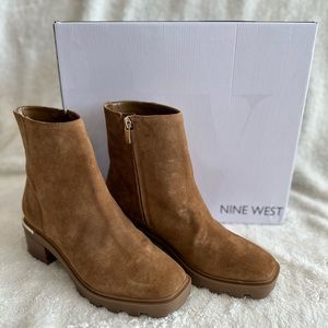 NINE WEST - Suede Remmie Boots